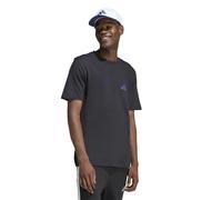 adidas Men's Triple Stripe Vibe Graphic T-Shirt, Black, 3XL