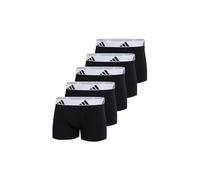adidas Men's Trunk (5pk) -Active Flex Cotton Underwear, 006 Black, L (Pack of 5)