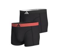 adidas Men's Trunks (2PK) Active Flex Cotton Body-Comfortable Underwear Shorts/Pants, Assorted_4AM020, S, Assorted_4am020, S