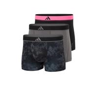 adidas Men's Trunks (3PK) Active Micro Flex Eco-Comfortable Underwear Shorts/Pants, Assorted_4AM014, M, Assorted_4am014, M