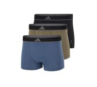adidas Men's Trunk (3pk) -Active Micro Flex Eco-Bequeme Unterwäsche Shorts/Pants, Assorted_4am014, L