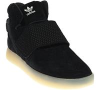 Adidas Men's Tubular Invader Strap Sneaker Turtleneck, Black, 10.5 UK