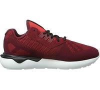 adidas Men's Tubular Runner Weave Running Shoes red Size: 9 UK