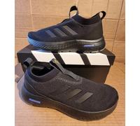 Adidas Men's UK6, Black Cloudfoam Move Sock Shoes, Lightweight Slip-On Trainers