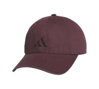 adidas Men's Ultimate Hat Relaxed Crown Adjustable Fit Strapback Cotton Baseball Cap, Aurora Ruby Red, One Size