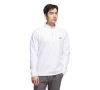adidas Men's Ultimate365 Classic Quarter-Zip Sweatshirt, white, L