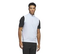 Adidas Mens Ultimate365 Classic Quarter-Zip Vest, Blue, Large