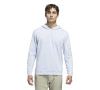 adidas Mens Ultimate365 Elevated Pullover Hoodie, Crystal Sky, 3XL
