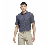 adidas Men's Ultimate365 Mesh Tango Print Climacool Polo Shirt, Collegiate Navy, White, 3XL