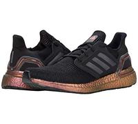 adidas Men's Ultraboost 20 Running Shoes, Core Black Grey Five Signal Pink, 44 2/3 EU