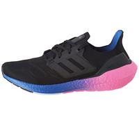 adidas Men's Ultraboost 22 Running Shoe, Core Black/Core Black/Lucid Blue, 8 UK