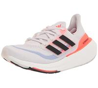 adidas Mens Ultraboost 23 Shoes, White/Black/Solar Red, 11
