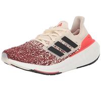 adidas Men's Ultraboost Light Running Shoe, Chalk White/Core Black/Bright Red, 6 UK