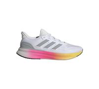 adidas Men's Ultrabounce 5 Running Sneaker, White Halo Silver Black, 10 UK