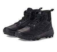 adidas Men's Unity Leather Mid Rain.rdy Walking Shoe, Black/Grey/Grey, 8 UK