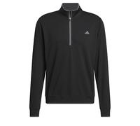 adidas-MENS UPF LIGHTWEIGHT QUARTER ZIP PULLOVER-Black-XS
