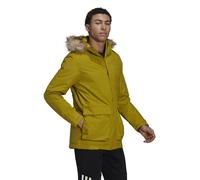 Adidas Mens Utilitas Parka - Pulse Olive - XS - Pulse Olive - 100% Polyamide