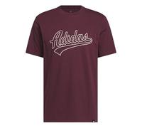 Graphic T-shirt adidas Varsity Tailsweep Rouge M