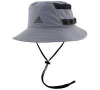 adidas Men's Victory 3 Bucket Hat, Grey/Black, X-Large