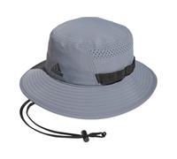 adidas Men's Victory 4 Bucket Hat, Grey/Black, Small-Medium