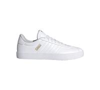 adidas Men's VL Court 3.0 Shoes, Cloud White/Cloud White/Gold, 8.5 UK