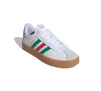adidas Men's VL Court 3.0 Shoes, Cloud White/Green/RED, 6.5 UK