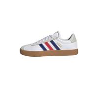 adidas Men's VL Court 3.0 Shoes, FTWR White/Pure Ruby/Mystery Ink, 11 UK