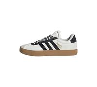 adidas Men's VL Court 3.0 Shoes, Off White/core Black/Gold met., 10 UK