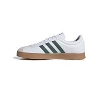 adidas Men's VL Court Base Shoes, FTWR White/Collegiate Green/Grey one, 6.5 UK