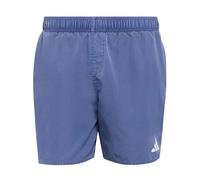 adidas Men's Washed Swim Shorts 5 INCH, Dark Blue/White, M