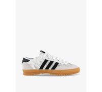 Adidas Mens White Core Black Gum Tischtennis Suede and Mesh Low-top Trainers 4