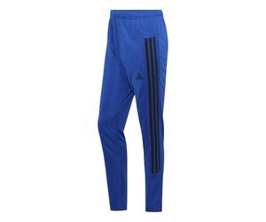 adidas Men's Workout Essentials All-Set 3-Stripes Knit Pants, team royal blue/black, M