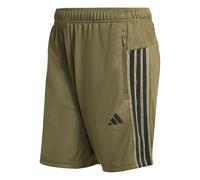 Adidas Workout Essentials All-set 3 Stripes Knit 7´´ Shorts Green M Men