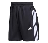 adidas Men's Workout Essentials Base 3-Stripes Pique Short 9Inch Shorts, Black/White, M Tall