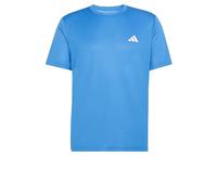 adidas Men's Workout Essentials Base 3-Stripes T-Shirt, ray Blue, L