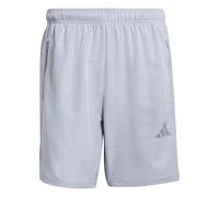 adidas Men's Workout Essentials Base Melange Woven Short, Halo Silver Mel, XL 5 inch