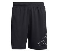 adidas Men's Workout Essentials Base Pique Big Logo Short, Black, M 9 inch