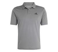 adidas Men's Workout Essentials Base Polo Shirt, Grey Five, XXL