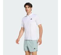adidas Men's Workout Essentials Base Polo Shirt, White, 4XL Tall