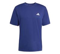 adidas Men's Workout Essentials Feelready 3 Stripes Shirt, Dark Blue/White, XXL