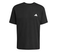 adidas Men's Workout Essentials FEELREADY 3 Stripes T-Shirt, Black/White, L