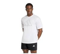 Adidas Workout Essentials Feelready Logo Short Sleeve T-shirt White 3XL / Regular Man