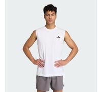 adidas Men's Workout Essentials Feelready Sleeveless Shirt, White, M