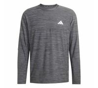 adidas Men's Workout Essentials Flex Longsleeve Shirt, Black Melange, XXL