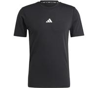 adidas Men's Workout Logo Tee, Black/White, S