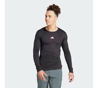 adidas Men's Workout Long Sleeve Tee, Black/White, XXL