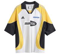Adidas Men's x Brain Dead Football Jersey Silver Metallic