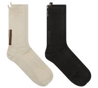 Adidas Men's x Entire Studios Regular Socks - 2 Pack Black/Light Brown XS