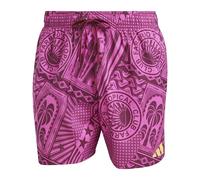 adidas Mens X Farm 3 Stripes Swim Shorts 5 Inch