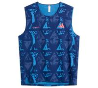 Adidas Men's x Labrum Tank Dark Blue Lucid Red